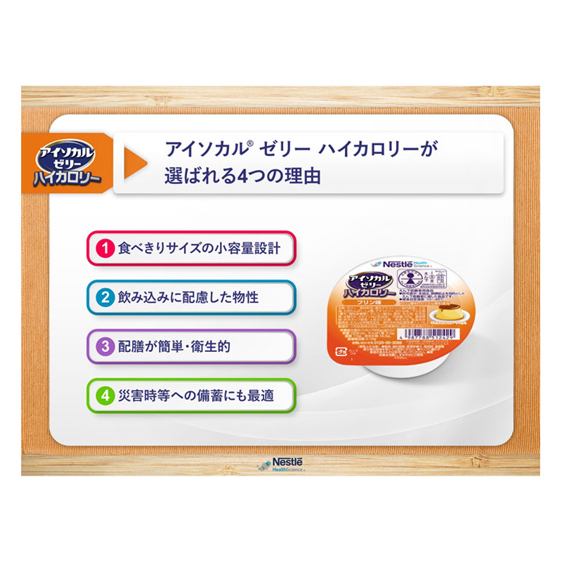【お取り寄せ商品】アイソカルゼリー ハイカロリー りんご味 66ｇ