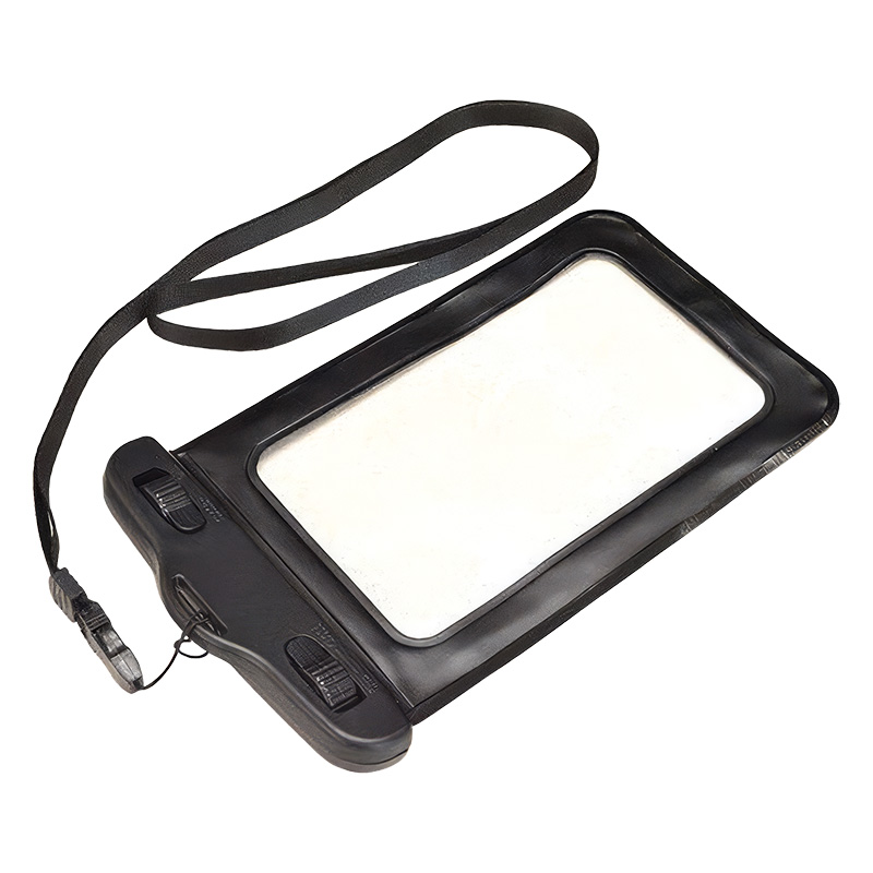 【お取り寄せ商品】スマホ防水ケース Lサイズ 5.5インチ対応 ブラック