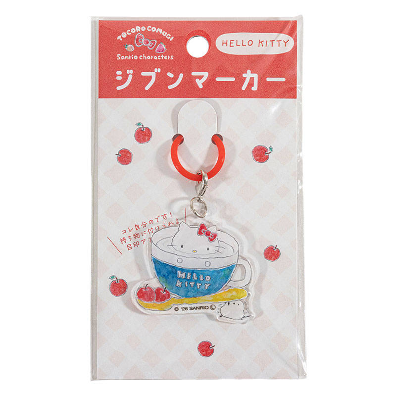 ジブンマーカー トコロコムギ×サンリオコラボ キティちゃんとほっとミルクにゃんこ