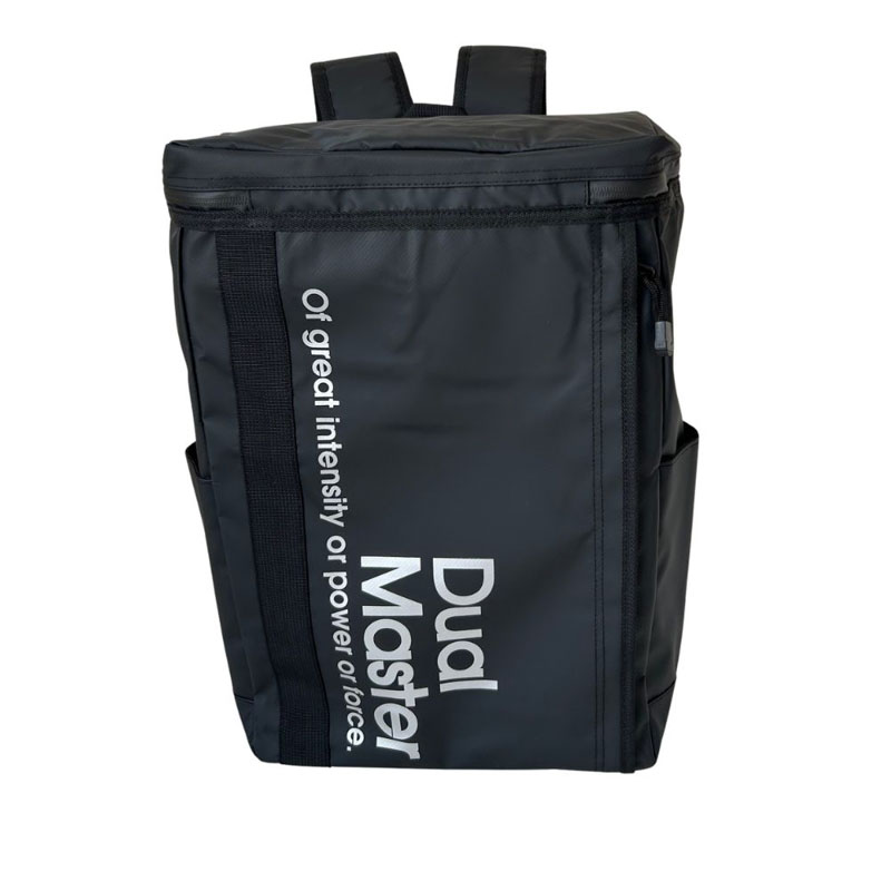 Dual Master スクエアリュック 20L ブラック×ホワイト