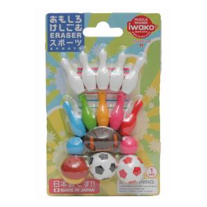 おもしろ消しゴムブリスターパック・スポーツ