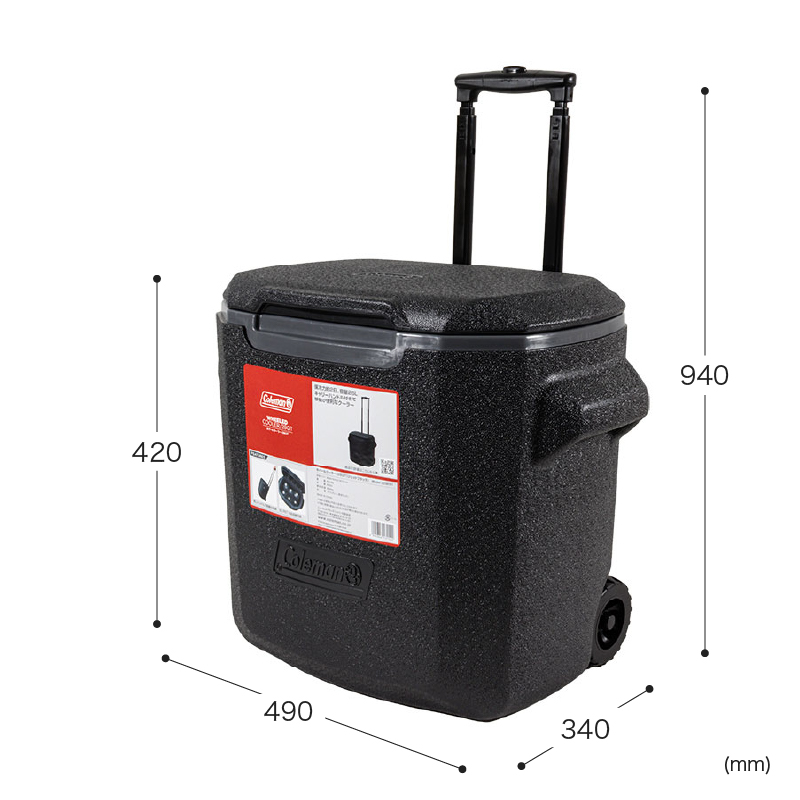 ホイールクーラー ジェットブラック 26L