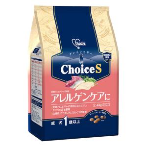 ファーストチョイス ChoiceS アレルゲンケアに 成犬1歳以上 白身魚 2.4kg(600g×4袋)