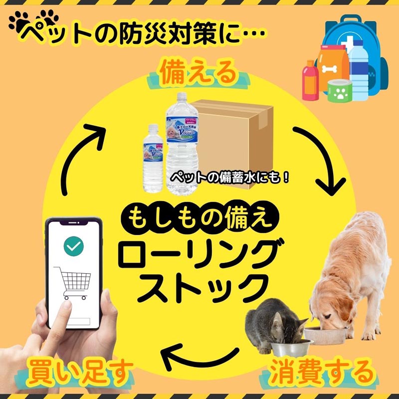 ペットの天然水Vウォーター 500ml
