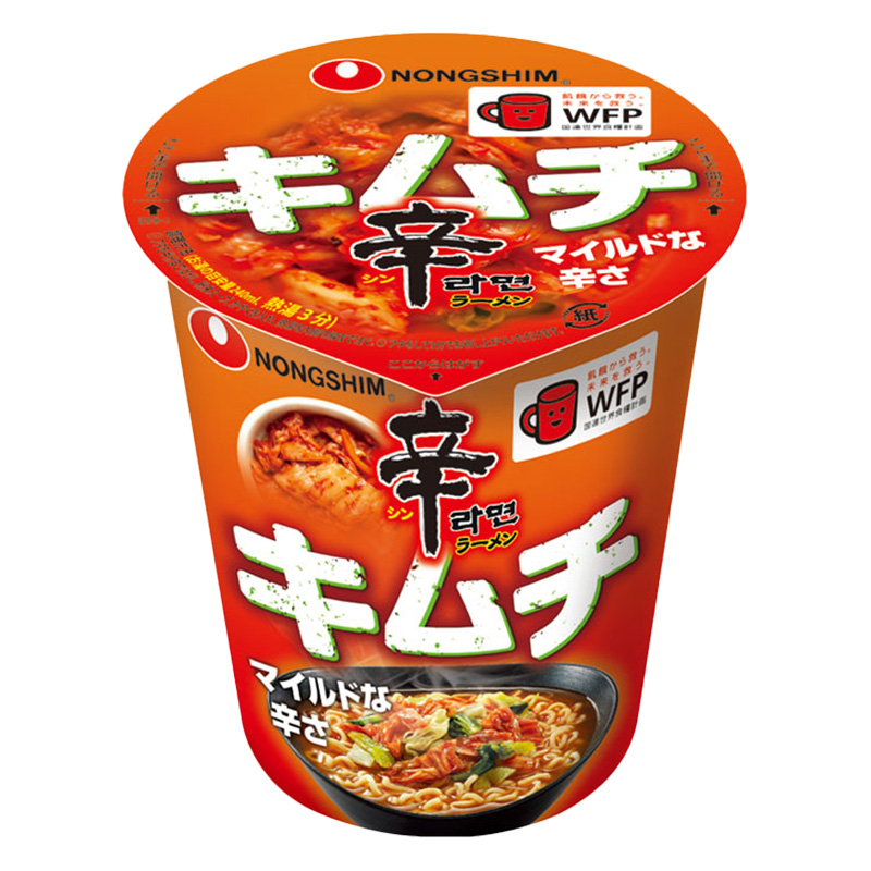 農心ジャパン 辛ラーメンキムチカップ 68g キムチ味