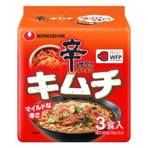 農心ジャパン  辛ラーメンキムチ3食パック
